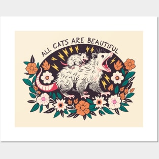 All cats are beautiful Posters and Art